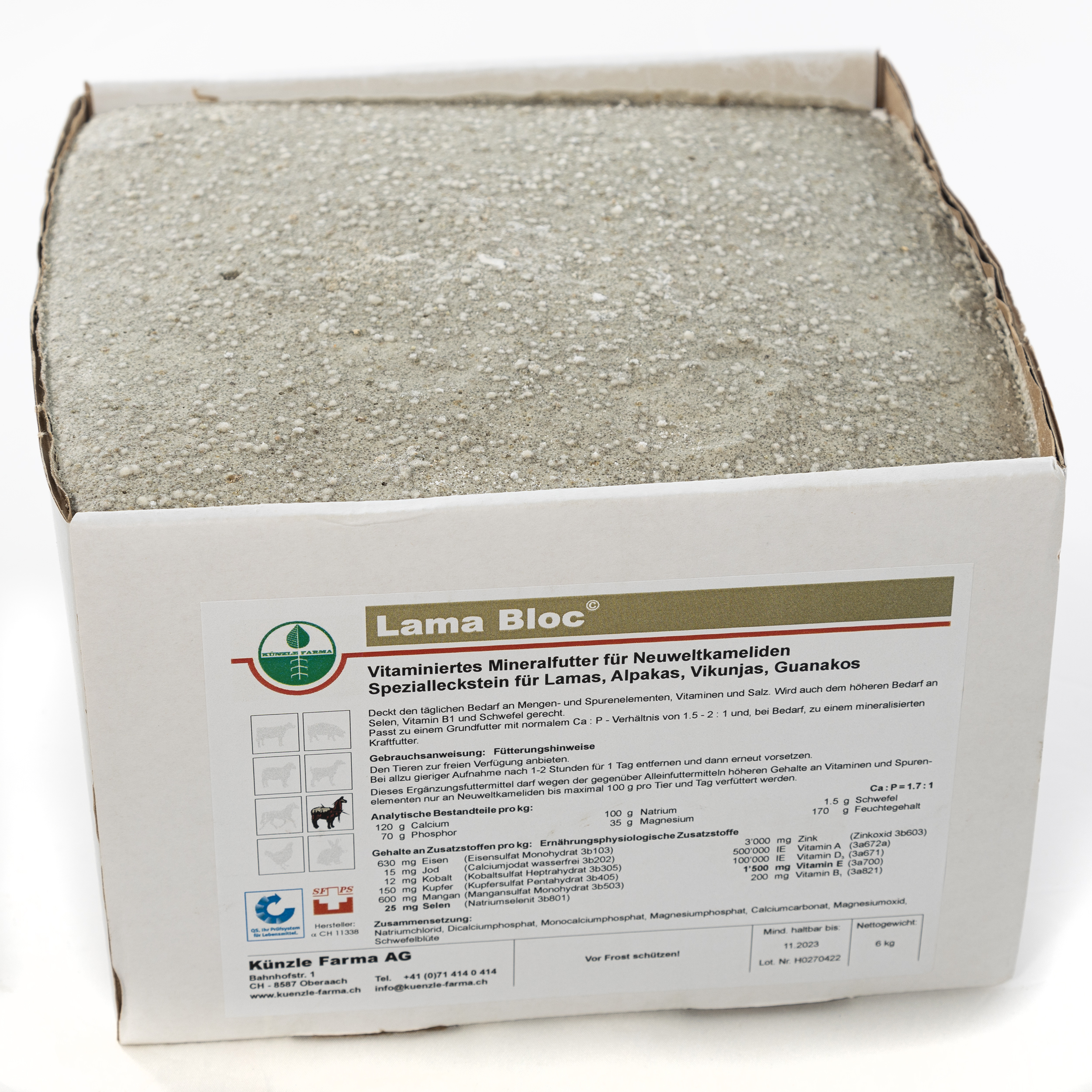 Lama Bloc   + + NEU + +  Versandkostenfrei ab CHF 100.00 Bestellwert auf Mineralfutter 